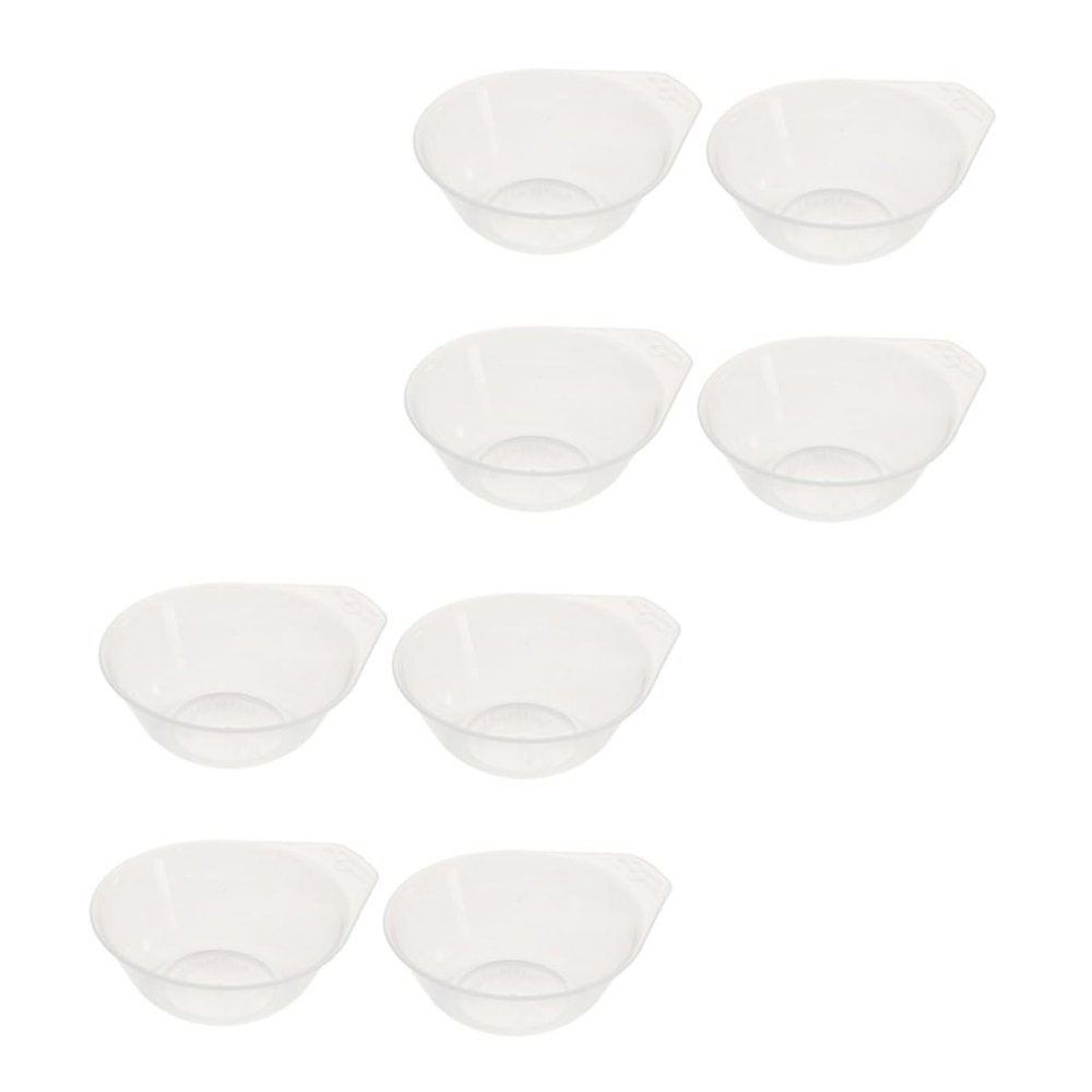 IMIKEYA 8pcs Plastic Bowls Soup Bowls for Camping Picnic Outdoor Tableware Dipping Pp Material Compact and Easy to Move
