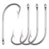 Fishing Hooks Saltwater O'Shaughnessy J Hooks Forged Stainless Steel Long Shank Trolling Hooks Extra Strong Sea Bass Hook for Saltwater Freshwater Fishing(7/0) view 1