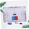 Yardwe Soccer Wall Training Board Magnetic Football Accessories Training Board Aluminum Alloy Portable 27 Magnets Eraser Marker view 2