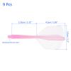 M METERXITY 9 Pack Integrated Dart Shaft and Flights-Screw in-one Dart Flight, Plastic Anti Break, Apply to Soft Tip Darts and Steel Tip Darts (2BA, Pink) view 3