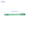 M METERXITY 3 Pack Darts Shafts - Aluminum Darts Stems Medium 2BA Thread, Apply to Darts Games/Darts Sports/Entertainmence/Party (48mm, Green) view 3