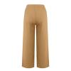 Generic Women's Cotton Linen Pants,2024 Summer Wide Leg Casual Loose Lightweight Flowy Beach Pants,Plus Size Drawstring High Waist Palazzo Trousers Pants with Pockets Vacation Outfits(A-Khaki,M) view 4