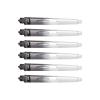 M METERXITY 6 Pack Darts Shafts - Plastic Darts Stems Medium 2BA Thread, Apply to Darts Games/Darts Sports/Entertainmence (45mm, White,Black) view 1