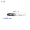 M METERXITY 6 Pack Darts Shafts - Plastic Darts Stems Medium 2BA Thread, Apply to Darts Games/Darts Sports/Entertainmence (45mm, White,Black) view 3