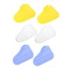 KOMBIUDA 3pairs Silicone Shoe Covers Rainproof Overshoes for Men Women Yellow Keep Shoes Clean Rainy Days view 1