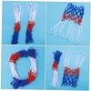 Sosoport Professional Mesh Basketball Net 4 Pack Portable Replacement for Coaches Players view 4