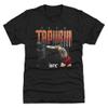 500 LEVEL Ilia Topuria UFC Men's Premium T-Shirt - Ilia Topuria Retro Bitmap WHT (Tri Black, XX-Large) view 1