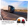 Healifty 2pcs Led Truck Trailer Lights Double-side Rear Tail Lights High Brightness Easy Installation view 4