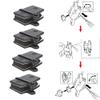 4 Pairs Quiet Resin Disc Brake Pads Sport Stable Performance Short Adapt Time Less Brake Tension for Stroker view 2