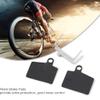 4 Pairs Quiet Resin Disc Brake Pads Sport Stable Performance Short Adapt Time Less Brake Tension for Stroker view 3
