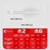 Target Darts K Flex Integrated Dart Flights and Shafts, No.2 White (Short) | Pack of 3 K-Flex  No2, Kflex All in One Moulded Dart Flight & Stem | Professional Dart Accessories view 4