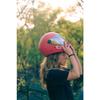 TSG - Pass 2.0 Full-face Premium Helmet w/Two Visors | Downhill Skateboarding, E-Skating, E-Onewheeling, Longboarding | Nose Ports, Air Flow Channels, Ear Slots, Adjustable Pads, Satin Red, Medium view 3