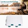 Fishing Baits Box Lures Holder Case Smooth Cover Large Capacity Plastic with 2 Types for Fishing Lovers (10 Cells) view 4