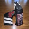 Grateful  Leather Grateful Roses Golf Blade Putter Head Cover  FREE U.S. SHIPPING! view 4