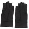 balacoo 1 Pair Half-Finger Gloves Fitness Fishing Bike Ice Silk, 17.5X9CM, Black view 1