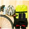 balacoo 1 Pair Half-Finger Gloves Fitness Fishing Bike Ice Silk, 17.5X9CM, Black view 4