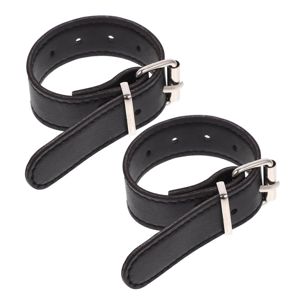 INOOMP 1pair Bike Basket Straps Pu Fastening Belts for Bicycle Front Cargo Basket Colorful Leather Straps for Boys and Girls Scooters Easy to Install
