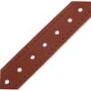 INOOMP Bike Basket Straps Durable Pu Material Easy to Install Bicycle Front Cargo Belts for Boy Girl and Adults Brown for Bike Baskets and Scooters view 2