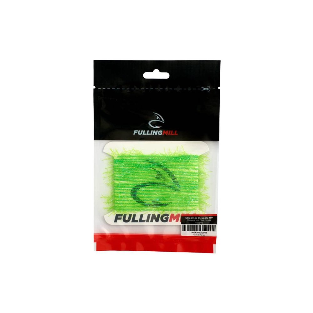 Fulling Mill Streamer Straggle UV Fluorescent Chartreuse