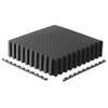 CAP Barbell 1/2-Inch Interlocking EVA Foam Exercise Puzzle Mat Home Gym Flooring - 2 Pack | 24" x 24" x 1/2" | Diamond Pattern - Black view 1