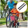 WHAMVOX Bike Front Basket Strap Sturdy Pu Leather Bike Basket Belt for Rack Accessories view 2