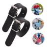 WHAMVOX Bike Front Basket Strap Sturdy Pu Leather Bike Basket Belt for Rack Accessories view 3