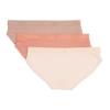 Calvin Klein Kids Girls' Modern Cotton Bikini Underwear 3-Pack, Sand/Rose Dawn/Cedar, Medium view 3