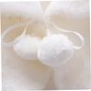 LIFKOME Xmas Flower Children Warm Tippet White Xl Fiber Cape view 3
