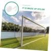 WHAMVOX Soccer Net Hooks Goal Net Belt Cable Tie Fastener for Soccer DIY Organizing Loop Hook Tape view 3