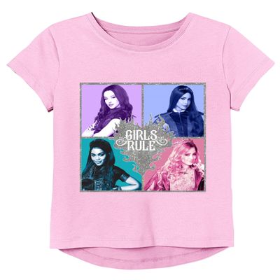 Disney Descendants Movie Mal, Evie, Audrey, Jane Short Sleeve Tee