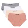 Calvin Klein Kids Girls' Seamless Hipster Underwear 4-Pack, Basic, Small view 1