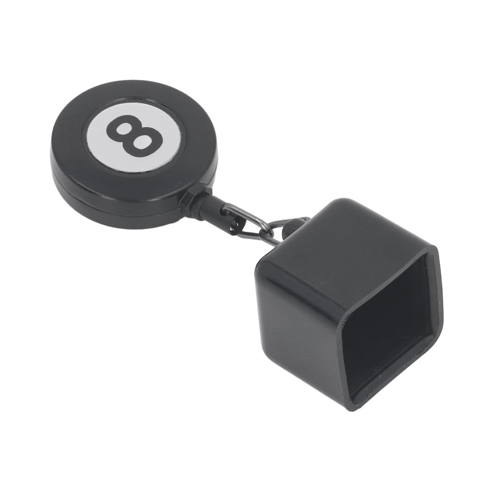 Chalk Holder for Billiards,Retractable Pool Cue Chalk Holder,Portable Pool Snooker Chalk Holder with Belt Clip,Billiard Cue Tip Pricker,Non Slip Billiard Cue Tip Tool