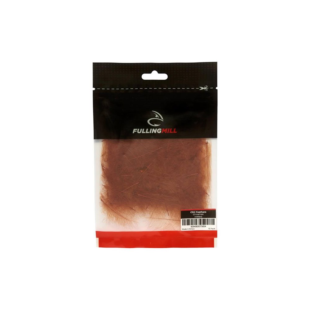 Fulling Mill CDC Feathers 1g Cinnamon