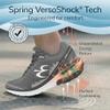 Gravity Defyer g-defy Mighty Walk New Walking Shoes for Men | Comfortable Orthopedic Shoes for Standing All Day | Patented VersoShock Technology | Wide Toe Box Midnight view 2