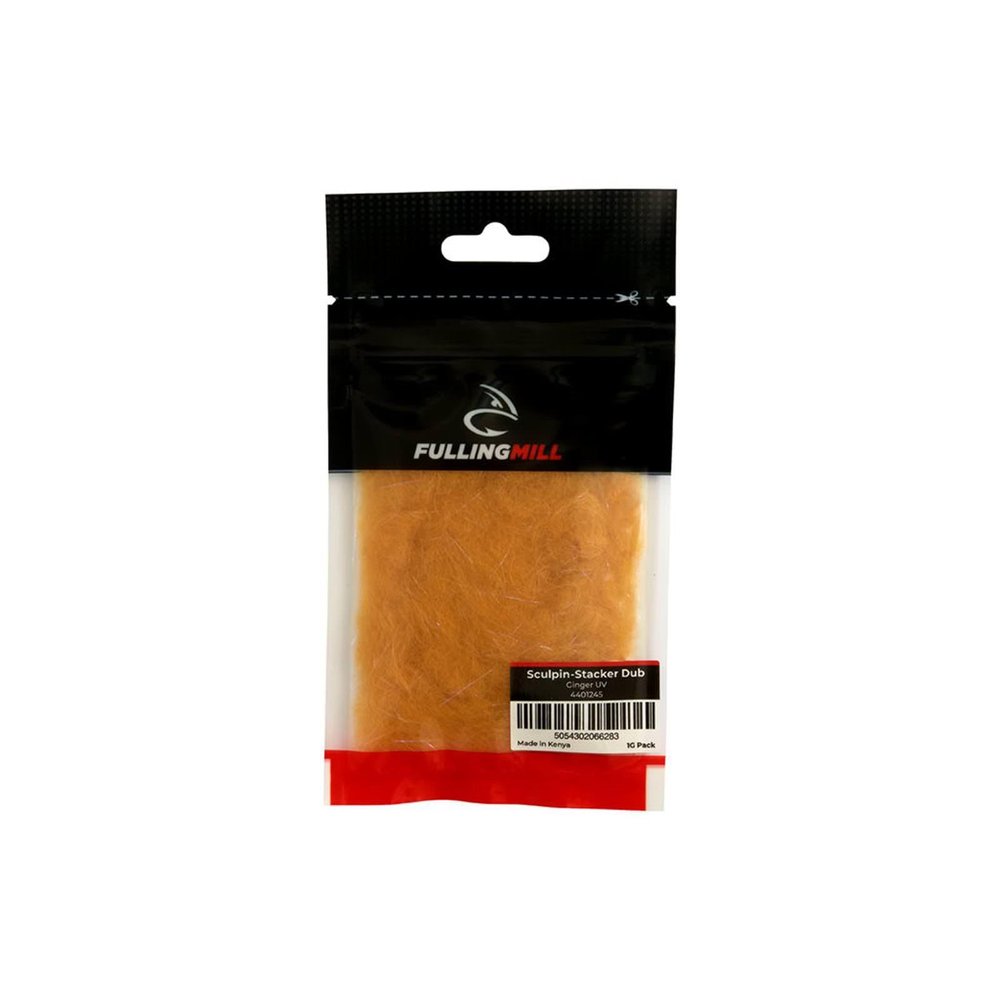 Fulling Mill Sculpin-Stacker Dubbing Ginger UV