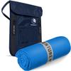 VENTURE 4TH Hidden Neck Pouch for Travel & Quick Dry Towel Set - Ideal Travel Bundle for Vacations, Backpacking and Business Trips - Travel Towel Size M view 1