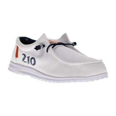Vaccari Men's Nate White UT SA Slip-On Loafers | Comfortable & Light-Weight Casual Shoes - Size 10