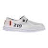 Vaccari Men's Nate White UT SA Slip-On Loafers | Comfortable & Light-Weight Casual Shoes - Size 10 view 2