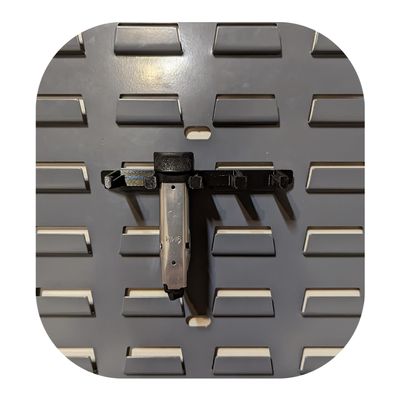 Hammy3DPrints Mount for Springfield Hellcat 9mm Mags - Secure It/Akro Mils | Magazine Holder Storage Rack (Plastic Panel)