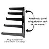 Hammy3DPrints Mount for Mark II/III/IV and 22/45 Mags - Secure It/Akro Mils | Magazine Holder Storage Rack (22/45: Standard Panel) view 4