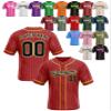 Custom Stripe Baseball Jerseys - Personalized Pinstripe Team Uniforms for Men, Women, Boys, Girls - Add Your Name, Number, Logo - Customized Baseball Shirts for Sports Fans, Teams, Events, Gifts view 1