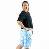 Wild Rye Womens Kaweah Bike Short, MTB Water-Resistant Bike Shorts, UPF 50, Pockets for Gravel & Mountain Biking - Tie Dye - 4 view 3