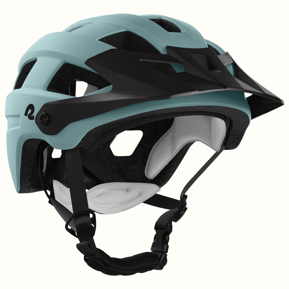 Retrospec Rowan Mountain Bike Helmet with Adjustable ErgoKnob Fit System - 14 Ventilation Ports, Removable Visor & EPS Foam Interior - Lightweight MTB Protection
