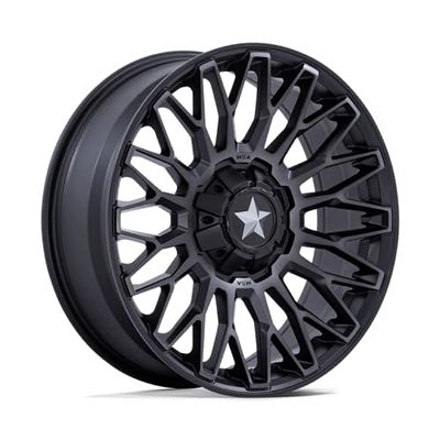 MA050 24X7 4X137/156 M-BLK DDT 0MM Custom Wheel