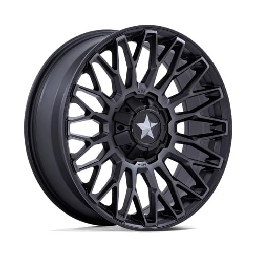 MA050 24X7 4X137/156 M-BLK DDT 0MM Custom Wheel