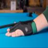McDermott Billiard Pool Cue Glove - for Left Hand (Right-Handed Player) (Black, X-Large) view 2