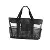 PACKOVE Large Capacity Beach Bag Mesh Tote Insulated Cooler Bag Outdoor for Supermarket Farmers Markets view 1