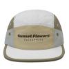 CLAPE 5 Panel Hats for Men Women Lightweight Quick-Drying Vintage Camper Hat Flat Bill Baseball Cap Running Hat view 1