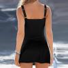 One Piece Swimsuit Womens Swimdress Full Coverage Bathing Suit Modest Swimsuit with Bottom Vintage Swimsuit Swimwear view 3