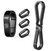 TISUR Titanium Key Chain Rings+Titanium Key Chain Clip Hook view 1